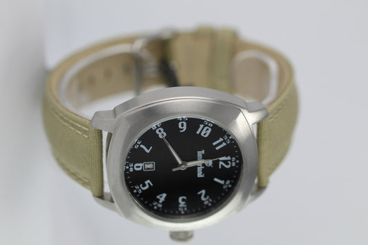 Men's Timberland Watch w/light tan strap QT4115105