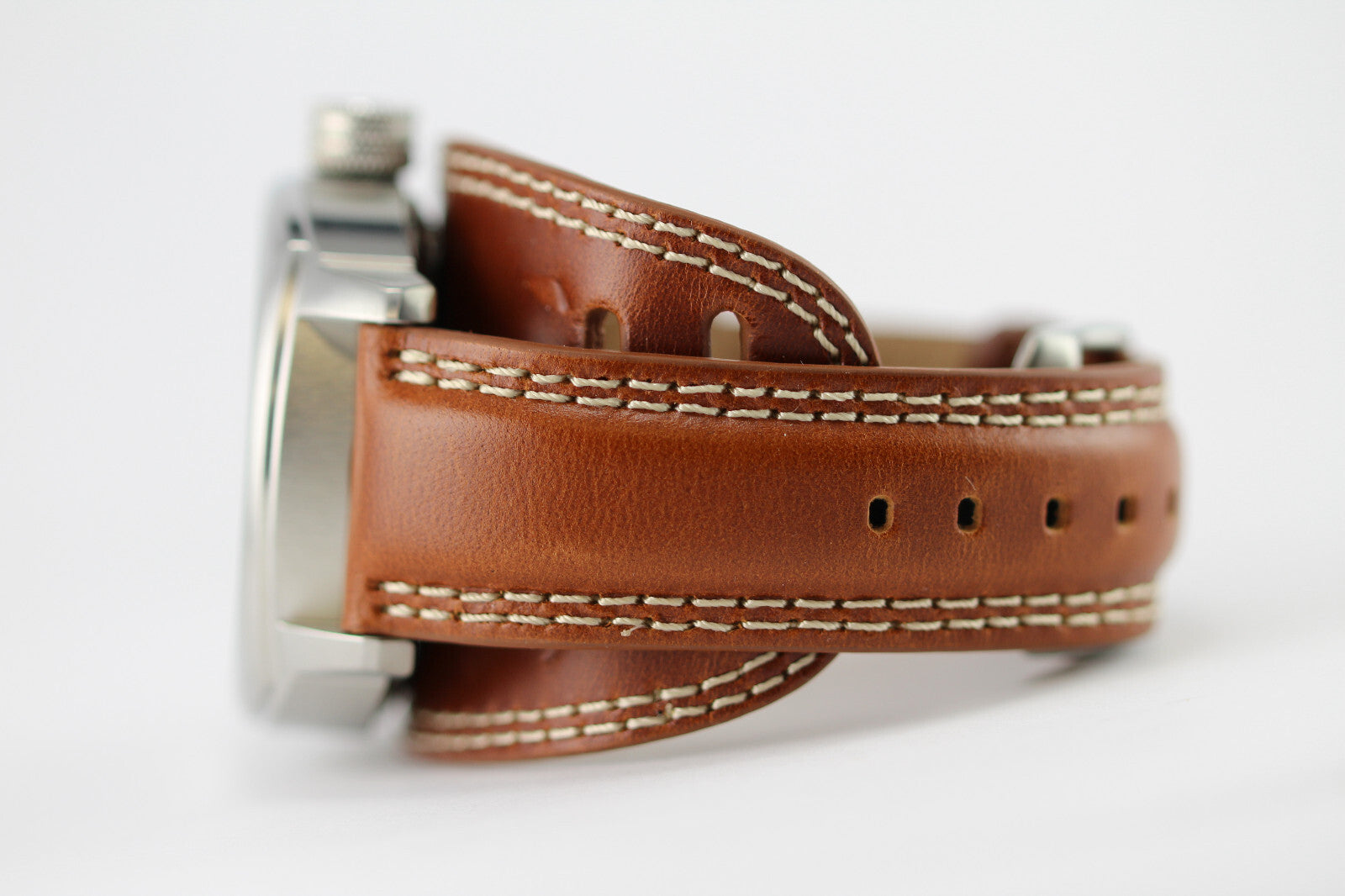 Timberland Watch for men with brown leather strap QT711 2101