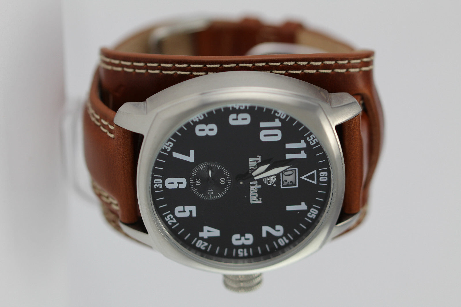 Timberland Watch for men with brown leather strap QT711 2101