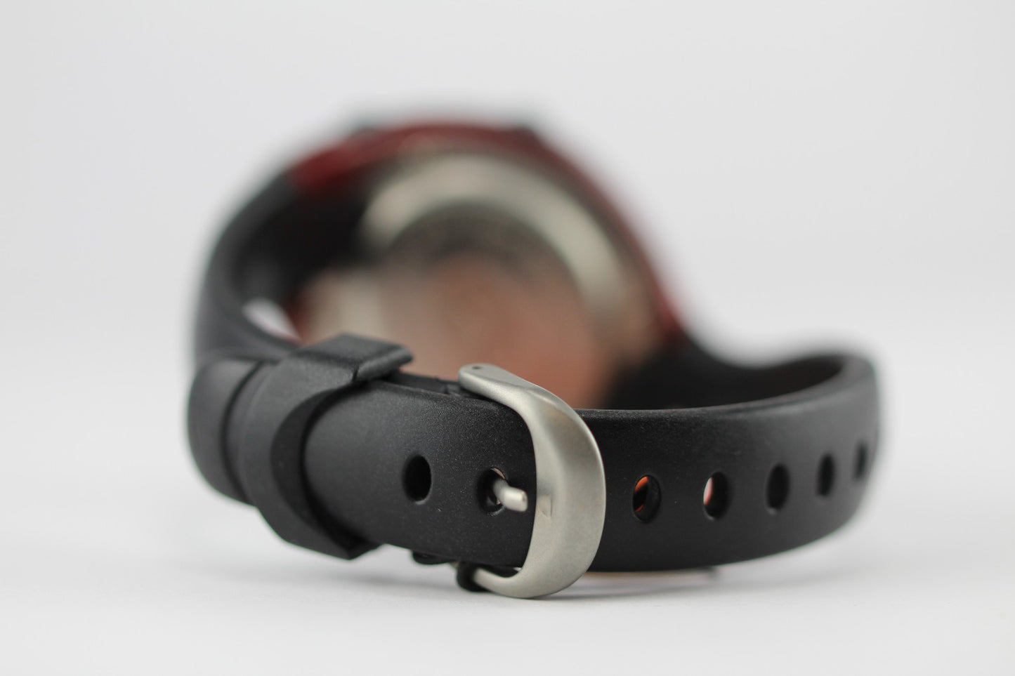 NIKE Triax 10 Regular watch WR0006.Red&Blk