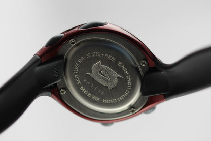 NIKE Triax 10 Regular watch WR0006.Red&Blk