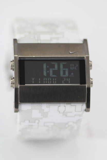 Nike Oregon Square Digital "White Camo" Watch WA0052.191