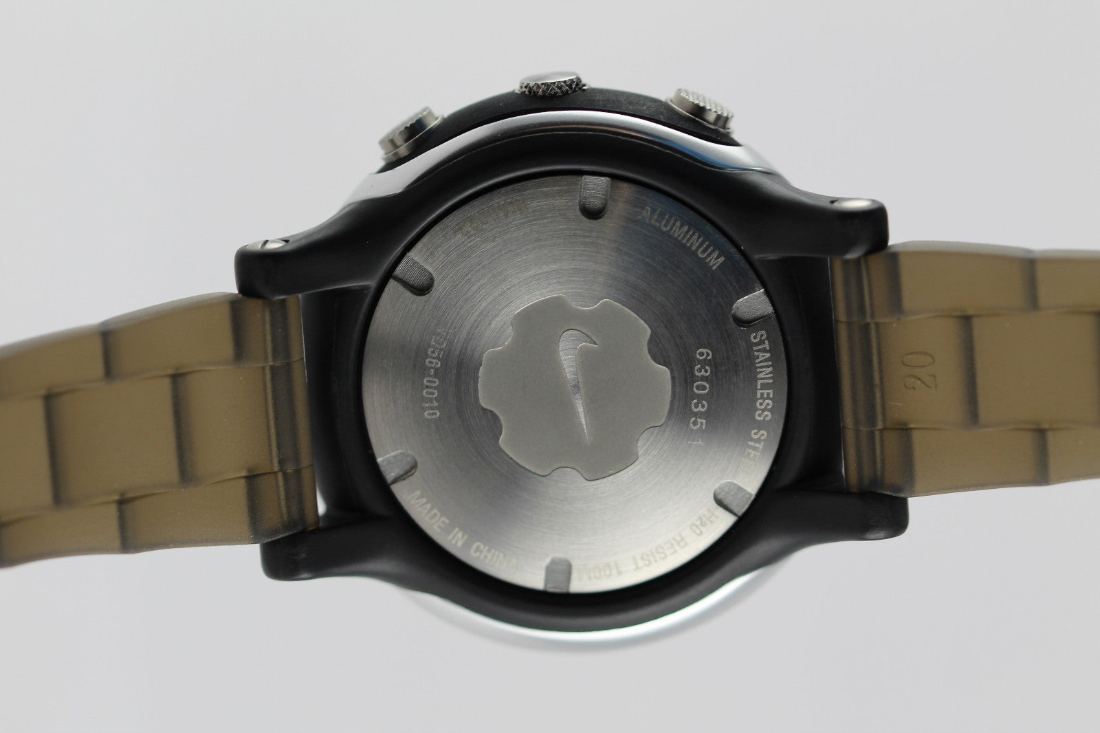 Nike Analog Chrono Watch WA0022 Black & Orange Dial