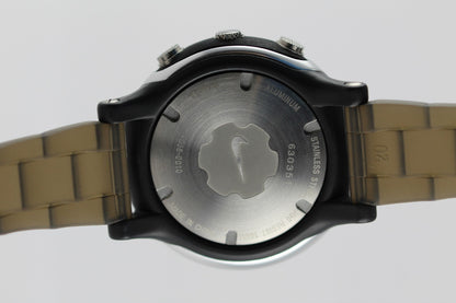 Nike Analog Chrono Watch WA0022 Black & Orange Dial
